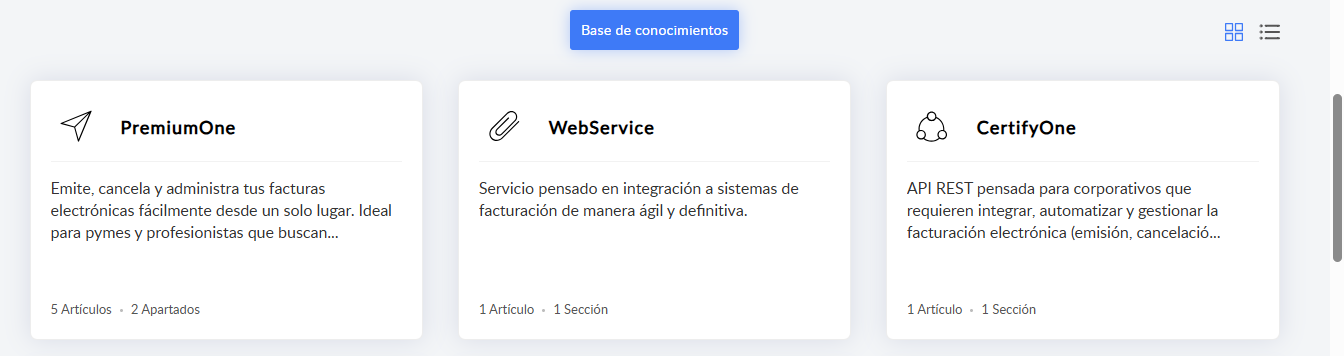 Categorías
